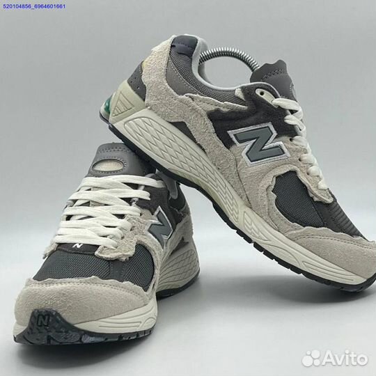 Кроссовки New Balance 2002R Grey (Арт.57378)