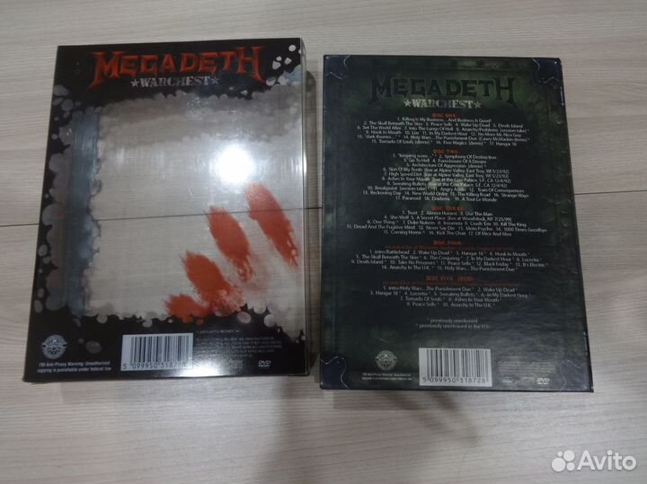 Megadeth Warchest BOX SET