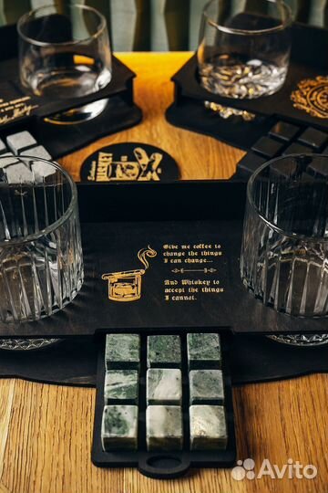 Подарочный набор, камни для виски