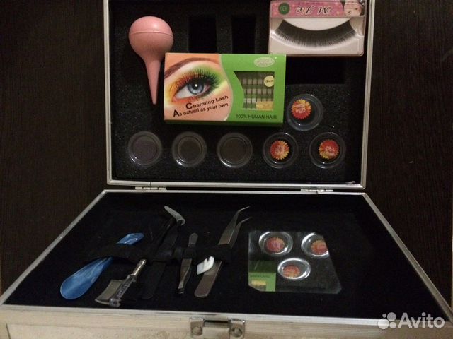 Ресницы для наращивания чемодан