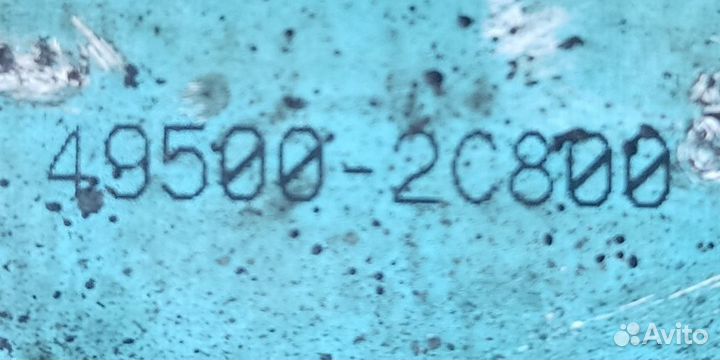 Полуось перед Rh МКПП без ABS Hyundai Tiburon, 04г