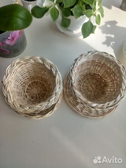 Чашки из лозы