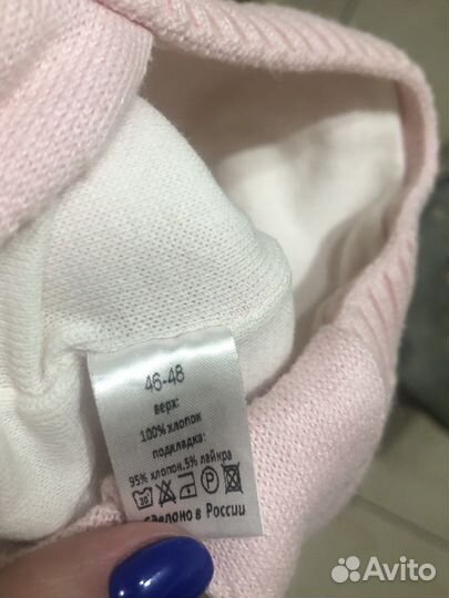 Шапка для девочки 46-48