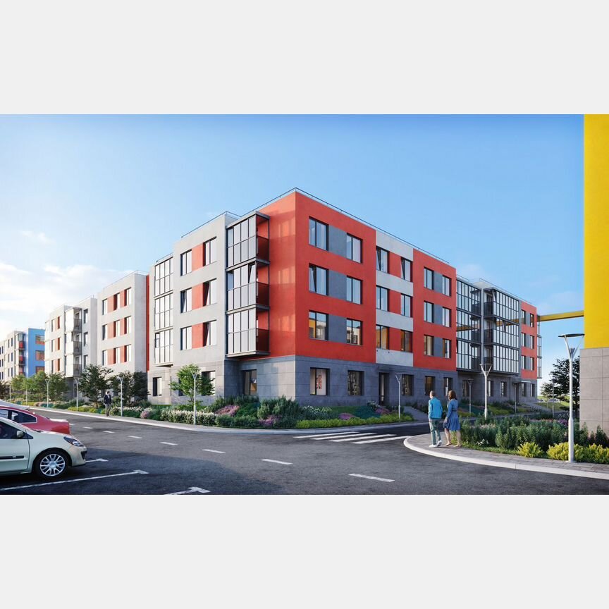 2-к. квартира, 62,6 м², 3/4 эт.