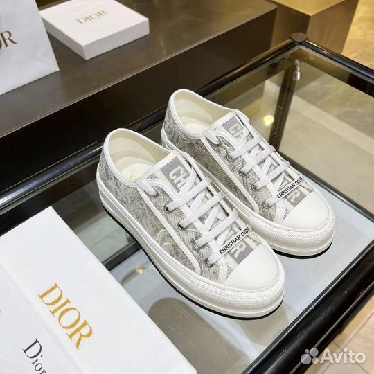 Кеды на платформе Dior Walk'n'Dior премиум