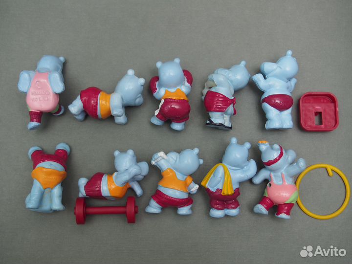 Киндер бегемоты, черепахи все серии