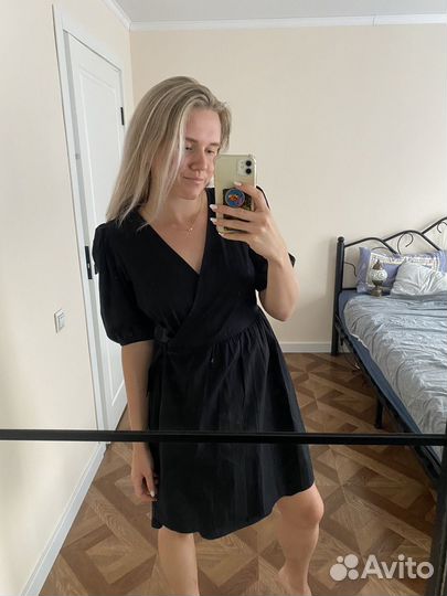 Черное платье NEW look