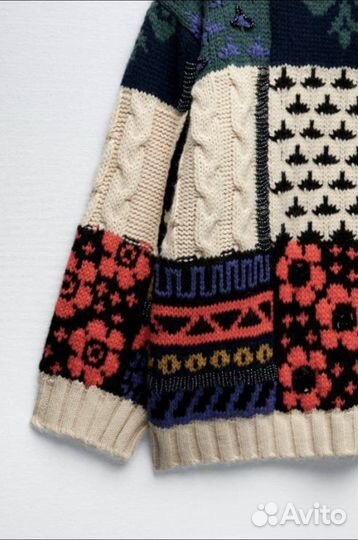 Вязанный свитер в стиле Zara