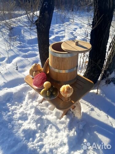 Кадка дубовая