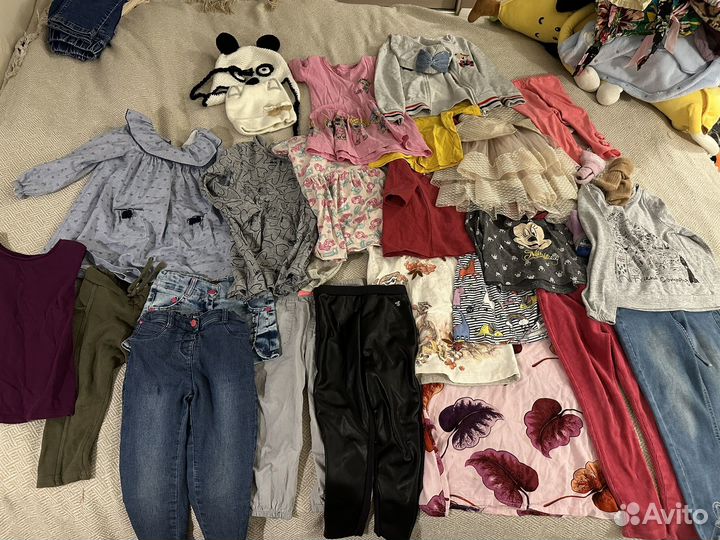 Вещи пакетом на девочку от 92 размера