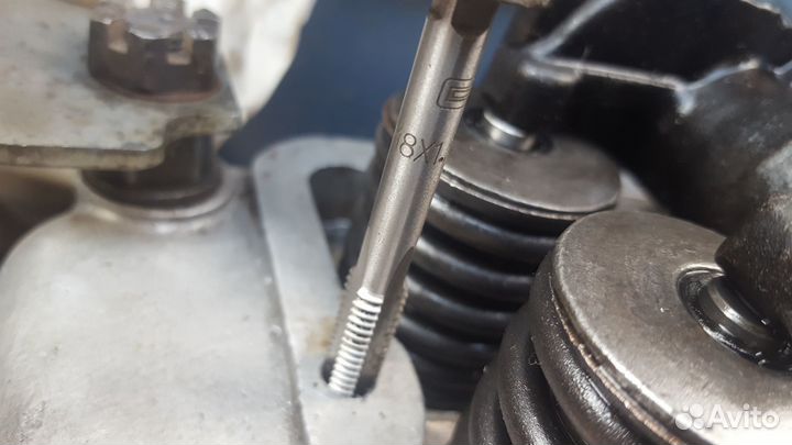 Футорки для восстановление резьбы в блоке цилиндро