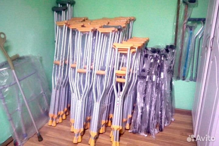 Прокат и продаж костылей любых