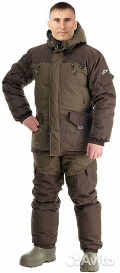 Костюм Nova Tex Скат Зима NEW grayling таслан, хак