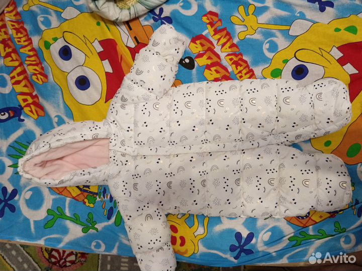 Комбинезон осень весна на девочку 68