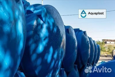 Бочка пластиковая 2000 л для жидкостей (вертикальн