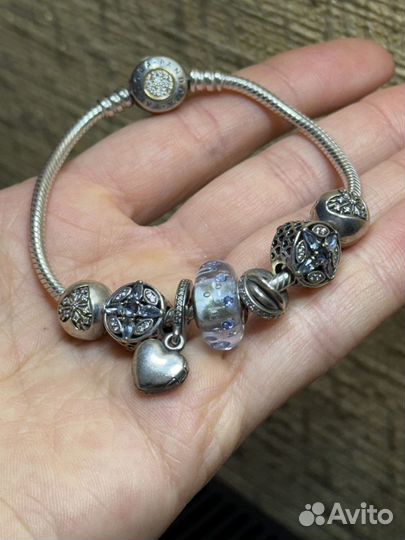 Браслет Pandora с шармами
