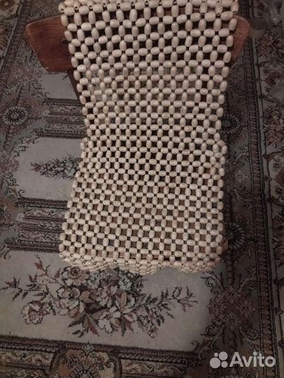 Массажная деревянная накидка на сиденья в авто