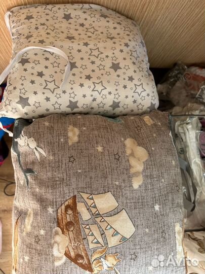 Бортики в детскую кроватку