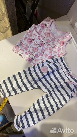 Одежда пакетом на девочку 80