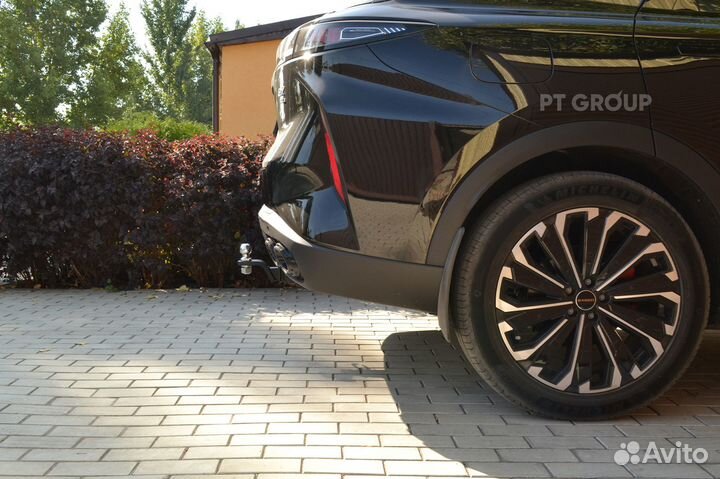 Фаркоп Chery Exeed RX легкосъемный квадрат