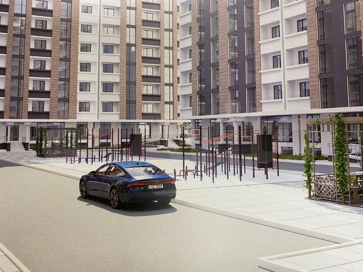 1-к. квартира, 48 м², 7/12 эт.