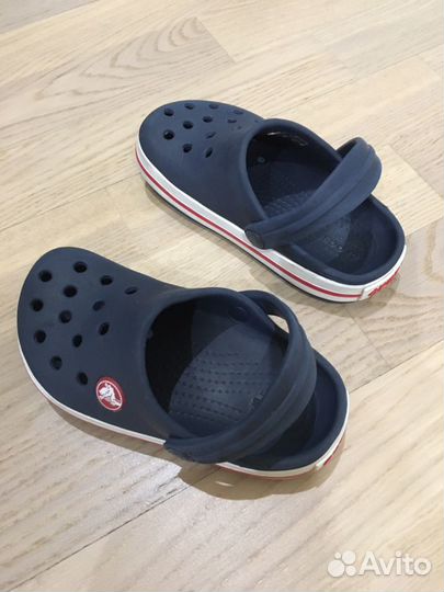 Резиновые сандали детские crocs