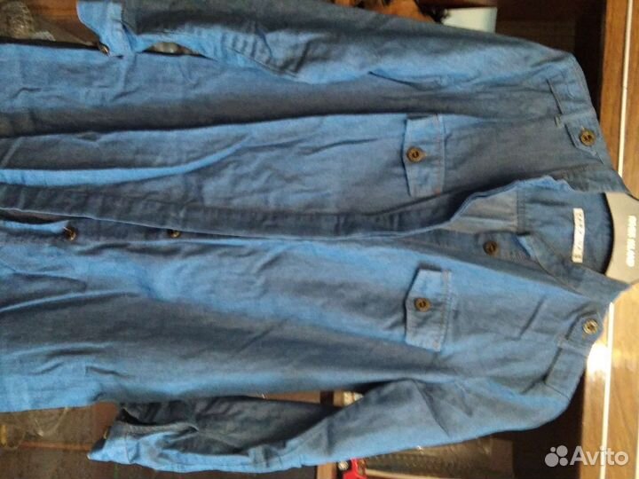 Платье джинсовое