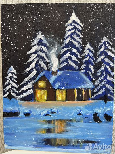 Картина маслом на холсте 