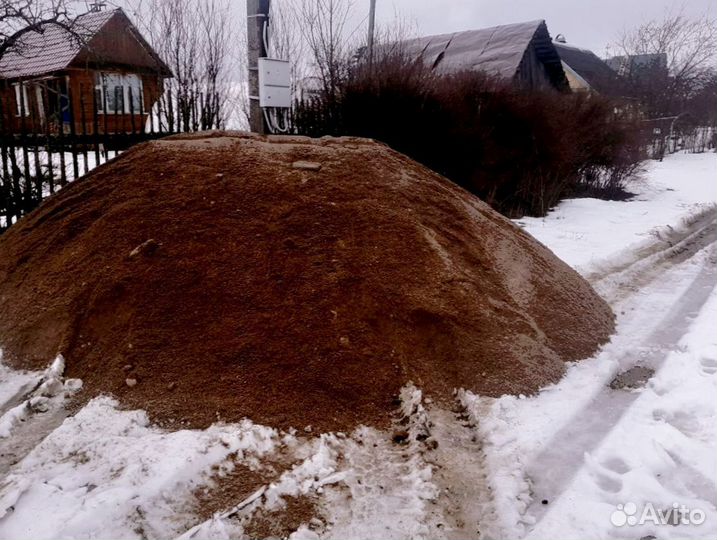 Песок карьерный и мытый в наличии