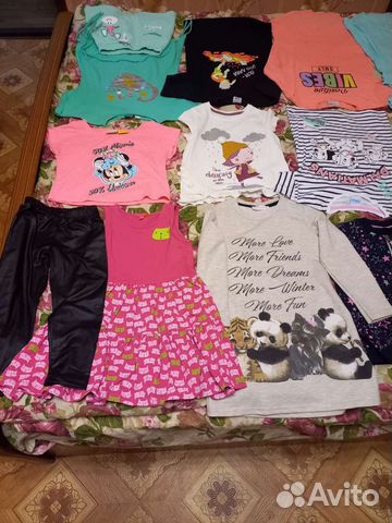 Одежда для девочки 5-7 лет