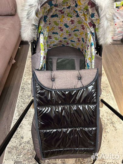 Санки-коляска Galaxy glory gloss