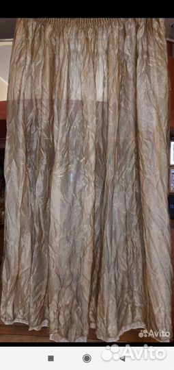 Тюль / из 2-х слоев / ткань органза