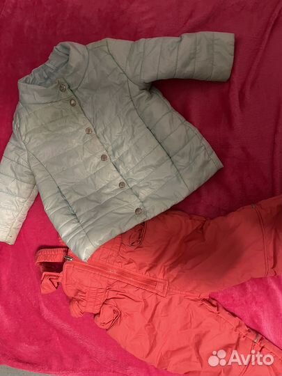 Куртка демисезонная для девочки 80
