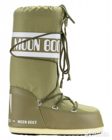 Луноходы Moon Boot Olive Green High