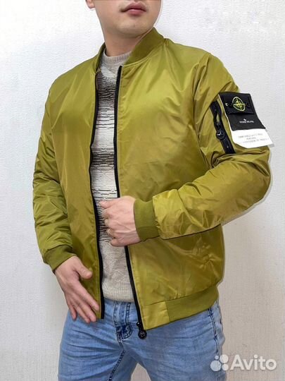 Бомбер куртка stone island