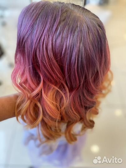 Сложное окрашивание волос