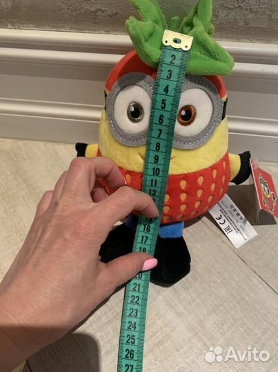 Миньон плюшевый новый 17 см