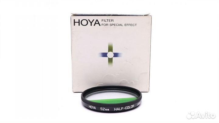Светофильтр Hoya 52mm Half Color (Green)