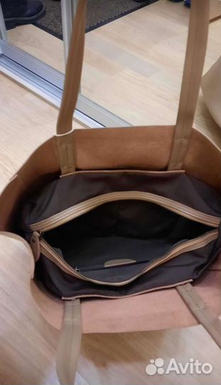 Сумка тоут из натуральной кожи новая