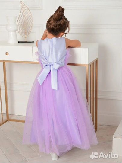 Платье нарядное 122-128,128-134
