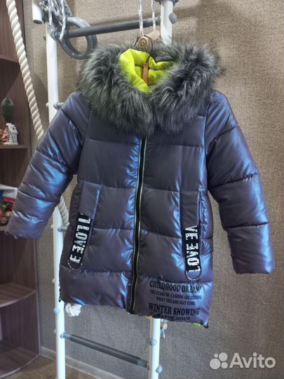 Пуховик для девочки