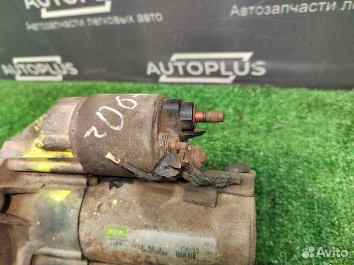 Стартер Peugeot 206 хэтчбек 1.4 KFW 2001