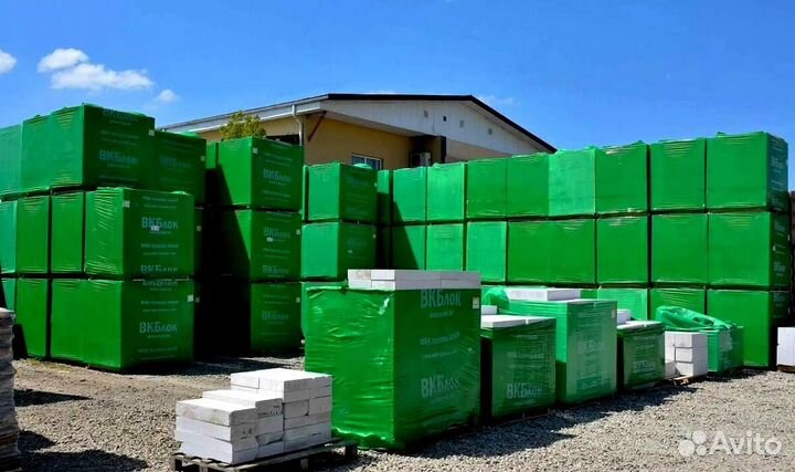 Газоблок вкблок D600 300x250x625