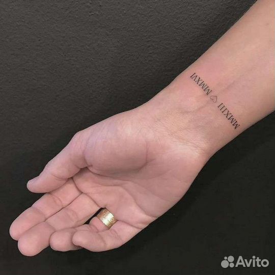 Mini тату