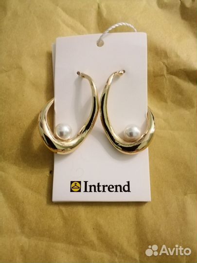 Серьги Max mara intrend