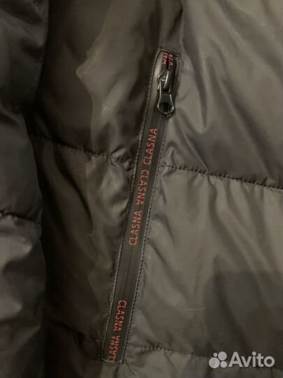 Пуховик Clasna 46-48р,пух перо