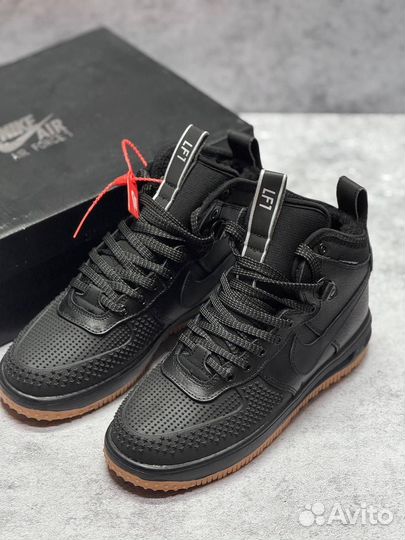 Кроссовки Nike Lunar Forse 1 Duckboot зимние (Арт.93003)