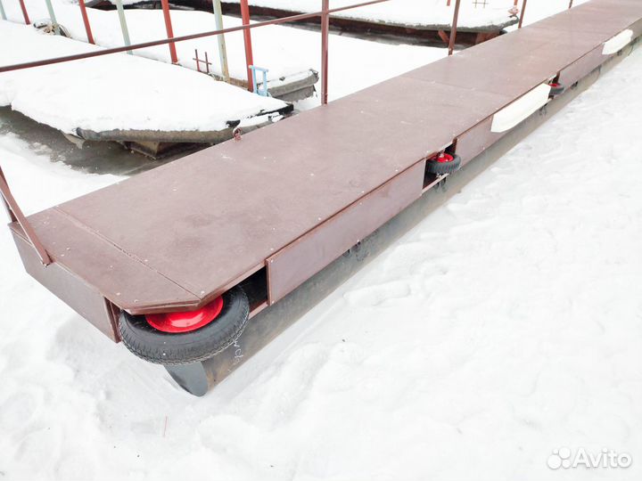 Понтон-паук для катера, сборный причал (смр)