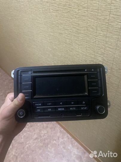 Штатный магнитофон на polo (поло)