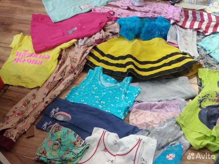 Мешок вещей для девочки-дошкольницы(цена за весь)